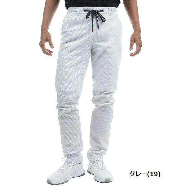 トミーヒルフィガー ゴルフ メンズ シアサッカー テーパードパンツ TOMMY HILFIGER  THMA334 | TOMMY HILFIGER GOLF | 01