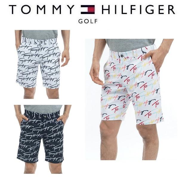 トミーヒルフィガー ゴルフ メンズ ロゴグラフィック ショートパンツ TOMMY HILFIGER  THMA335 | TOMMY HILFIGER GOLF