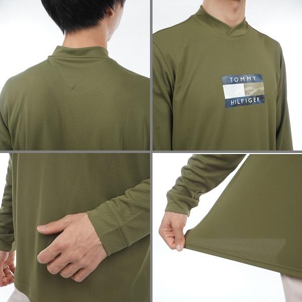トミーヒルフィガー ゴルフ メンズ カモフラッグ モックネックシャツ TOMMY HILFIGER GOLF THMA367 | TOMMY HILFIGER GOLF | 10