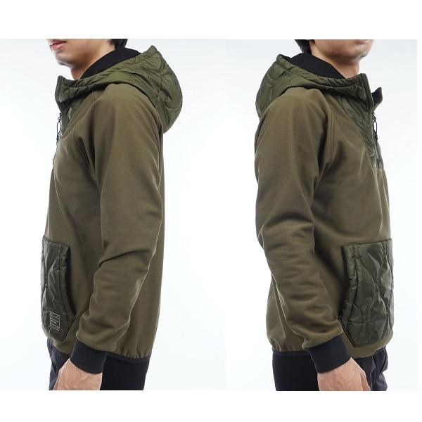 トミーヒルフィガー ゴルフ メンズハイブリッド ハーフジップフーディー TOMMY HILFIGER GOLF THMA368 2023年秋冬モデル | TOMMY HILFIGER GOLF | 07