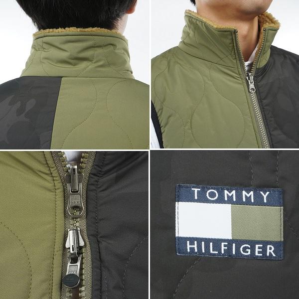 トミーヒルフィガー ゴルフ メンズ リバーシブル パデッドベスト TOMMY HILFIGER GOLF THMA369 2023年秋冬モデル | TOMMY HILFIGER GOLF | 11
