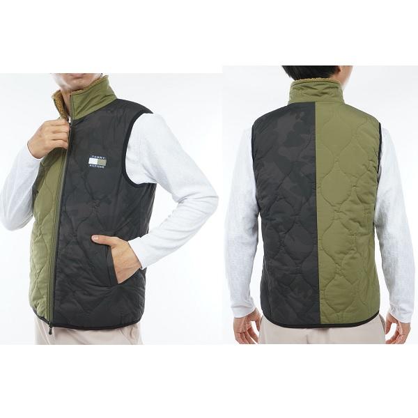 新品未使用】トミー ゴルフ メンズ フリースベスト (THMA369