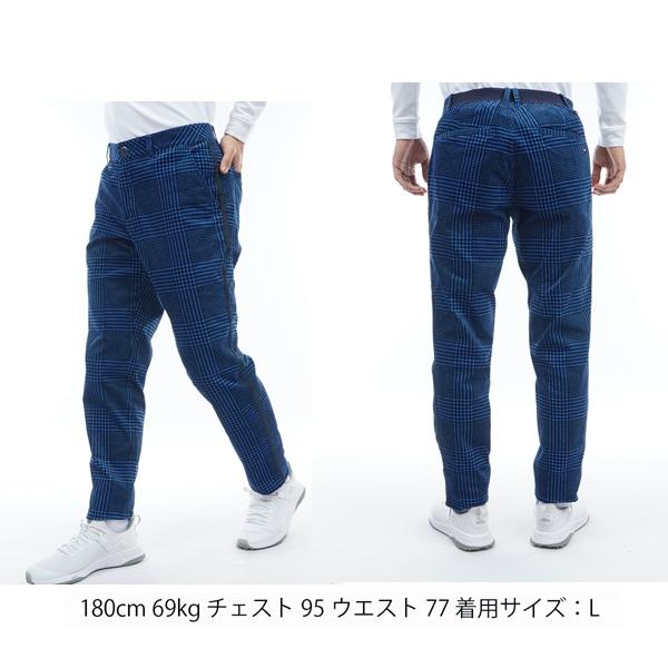トミーヒルフィガー ゴルフ メンズ ハウンドトゥース テーパードパンツ TOMMY HILFIGER GOLF THMA378 秋冬モデル | TOMMY HILFIGER GOLF | 05