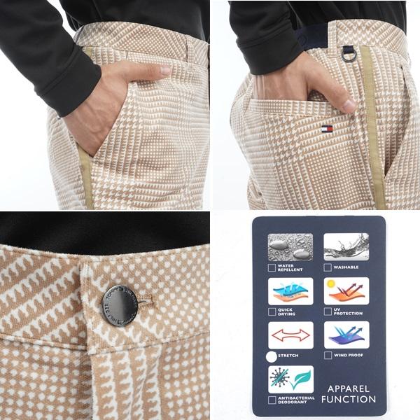 トミーヒルフィガー ゴルフ メンズ ハウンドトゥース テーパードパンツ TOMMY HILFIGER GOLF THMA378 秋冬モデル | TOMMY HILFIGER GOLF | 08