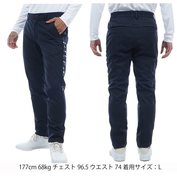 トミーヒルフィガー ゴルフ メンズ サイドロゴ ボンディング テーパードパンツ TOMMY HILFIGER  THMA383 | TOMMY HILFIGER GOLF | 07