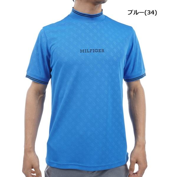 トミーヒルフィガー ゴルフ メンズ THモノグラム 半袖モックネックシャツ TOMMY HILFIGER GOLF THMA408 | TOMMY HILFIGER GOLF | 04