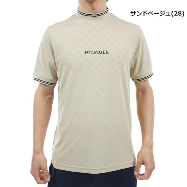 トミーヒルフィガー ゴルフ メンズ THモノグラム 半袖モックネックシャツ TOMMY HILFIGER GOLF THMA408 | TOMMY HILFIGER GOLF | 02