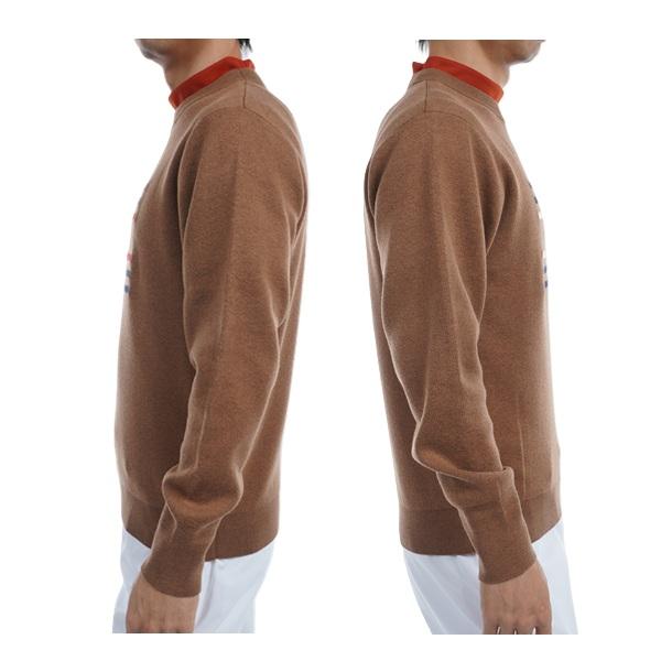 トミーヒルフィガー ゴルフ メンズ ビッグフラッグ クルーネックセーター TOMMY HILFIGER GOLF THMA459 秋冬モデル | TOMMY HILFIGER GOLF | 11