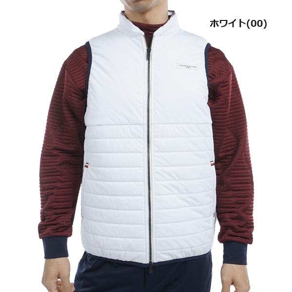 トミーヒルフィガー ゴルフ メンズ 圧着キルト中綿 ベスト TOMMY HILFIGER GOLF THMA467 2024年秋冬モデル | TOMMY HILFIGER GOLF | 01