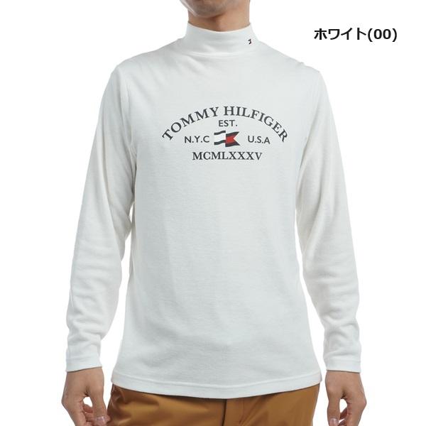トミーヒルフィガー ゴルフ メンズ アーチロゴ 長袖ハイネックシャツ TOMMY HILFIGER GOLF THMA482 秋冬モデル | TOMMY HILFIGER GOLF | 01
