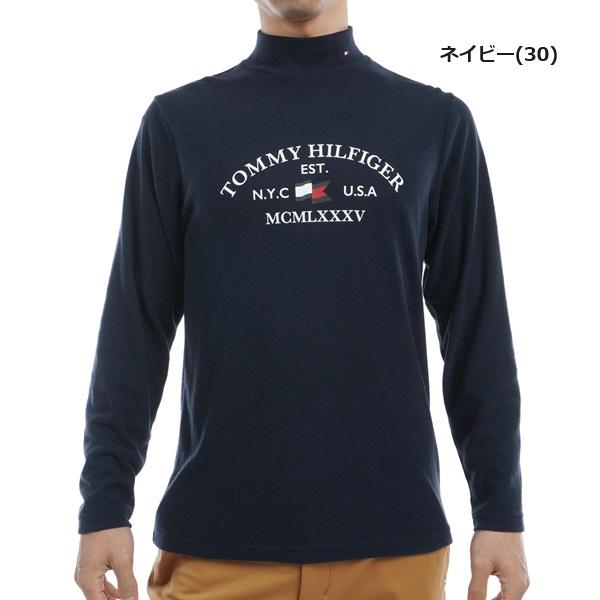 トミーヒルフィガー ゴルフ メンズ アーチロゴ 長袖ハイネックシャツ TOMMY HILFIGER GOLF THMA482 秋冬モデル | TOMMY HILFIGER GOLF | 03