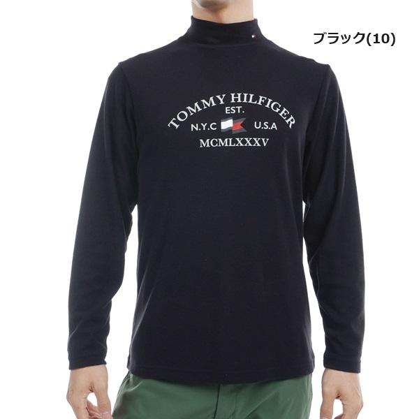 トミーヒルフィガー ゴルフ メンズ アーチロゴ 長袖ハイネックシャツ TOMMY HILFIGER GOLF THMA482 秋冬モデル | TOMMY HILFIGER GOLF | 02