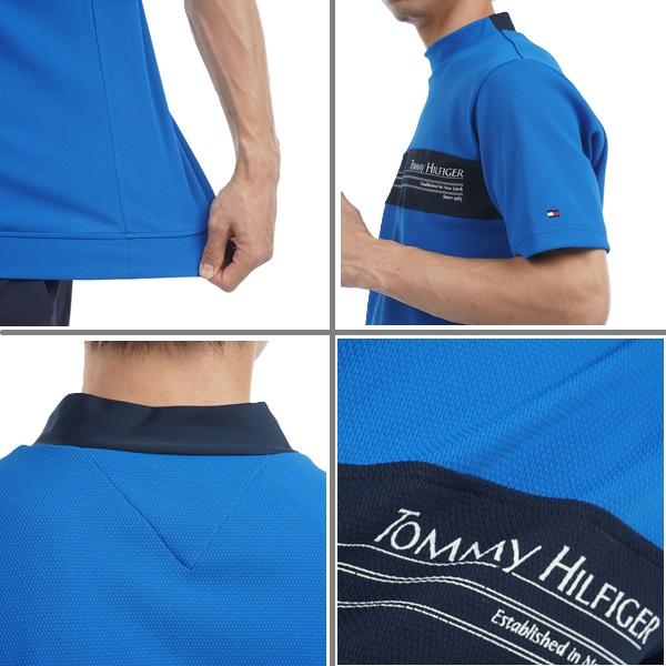 トミーヒルフィガー ゴルフ メンズ カラーブロック 半袖モックネックシャツ TOMMY HILFIGER  THMA505 2025年春夏モデル | TOMMY HILFIGER GOLF | 10