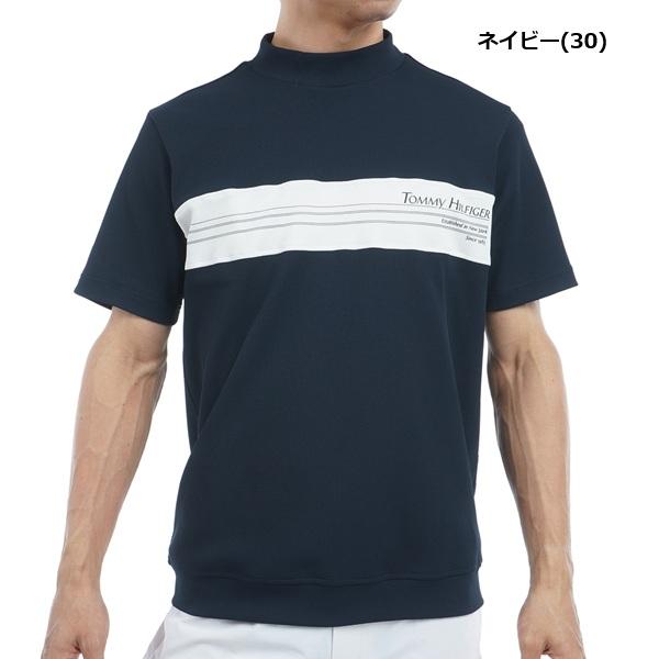 トミーヒルフィガー ゴルフ メンズ カラーブロック 半袖モックネックシャツ TOMMY HILFIGER  THMA505 2025年春夏モデル | TOMMY HILFIGER GOLF | 03