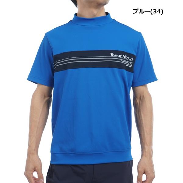 トミーヒルフィガー ゴルフ メンズ カラーブロック 半袖モックネックシャツ TOMMY HILFIGER  THMA505 2025年春夏モデル | TOMMY HILFIGER GOLF | 04