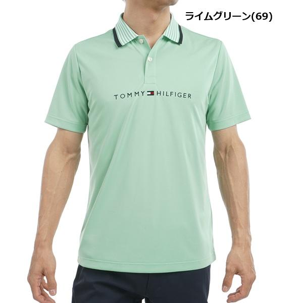 トミーヒルフィガー ゴルフ メンズ エッセンシャルストライプカラー 半袖ポロシャツ TOMMY HILFIGER  THMA513 2025年春夏モデル | TOMMY HILFIGER GOLF | 06
