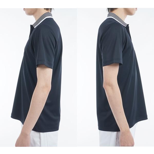 トミーヒルフィガー ゴルフ メンズ エッセンシャルストライプカラー 半袖ポロシャツ TOMMY HILFIGER  THMA513 2025年春夏モデル | TOMMY HILFIGER GOLF | 10