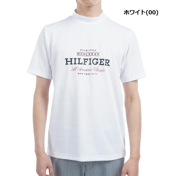 トミーヒルフィガー ゴルフ メンズ フロントロゴ 半袖モックネックシャツ TOMMY HILFIGER  THMA520 2025年春夏モデル | TOMMY HILFIGER GOLF | 01