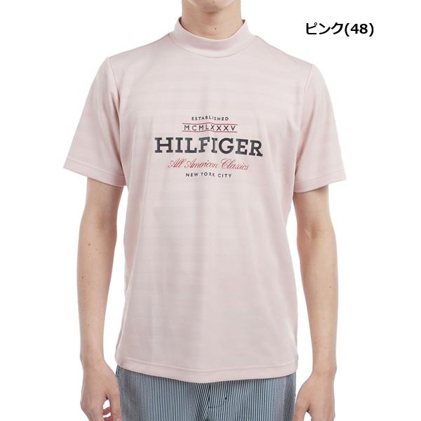 トミーヒルフィガー ゴルフ メンズ フロントロゴ 半袖モックネックシャツ TOMMY HILFIGER  THMA520 2025年春夏モデル | TOMMY HILFIGER GOLF | 04