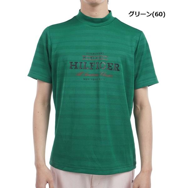 トミーヒルフィガー ゴルフ メンズ フロントロゴ 半袖モックネックシャツ TOMMY HILFIGER  THMA520 2025年春夏モデル | TOMMY HILFIGER GOLF | 05