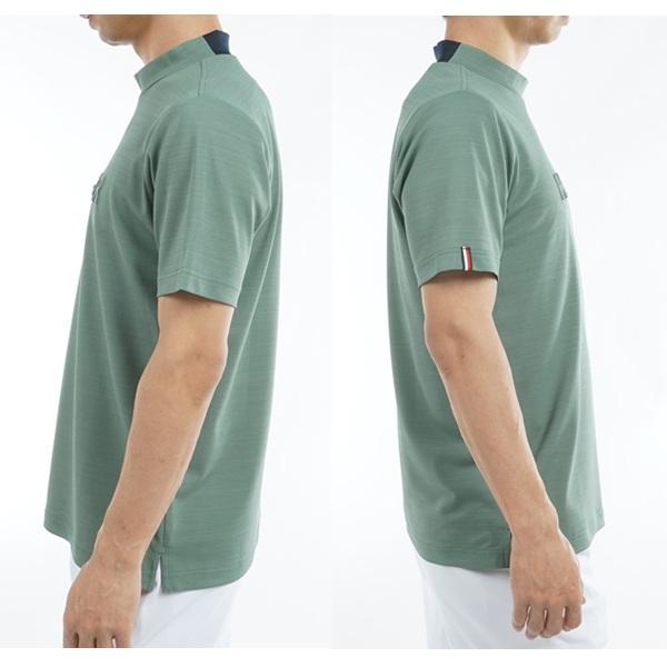 トミーヒルフィガー ゴルフ メンズ エンボスロゴ 半袖モックネックシャツ TOMMY HILFIGER  THMA532 2025年春夏モデル | TOMMY HILFIGER GOLF | 11