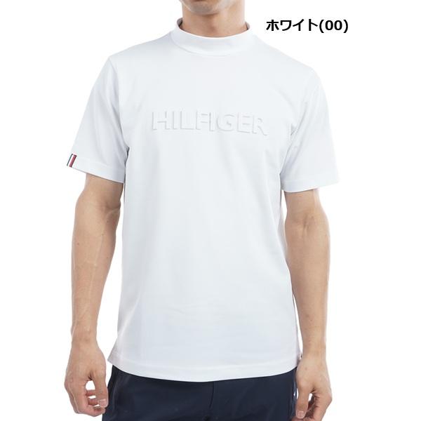 トミーヒルフィガー ゴルフ メンズ エンボスロゴ 半袖モックネックシャツ TOMMY HILFIGER  THMA532 2025年春夏モデル | TOMMY HILFIGER GOLF | 01