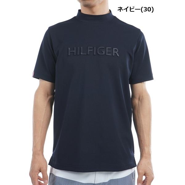 トミーヒルフィガー ゴルフ メンズ エンボスロゴ 半袖モックネックシャツ TOMMY HILFIGER  THMA532 2025年春夏モデル | TOMMY HILFIGER GOLF | 03