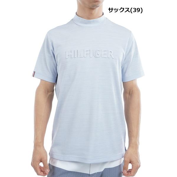 トミーヒルフィガー ゴルフ メンズ エンボスロゴ 半袖モックネックシャツ TOMMY HILFIGER  THMA532 2025年春夏モデル | TOMMY HILFIGER GOLF | 04