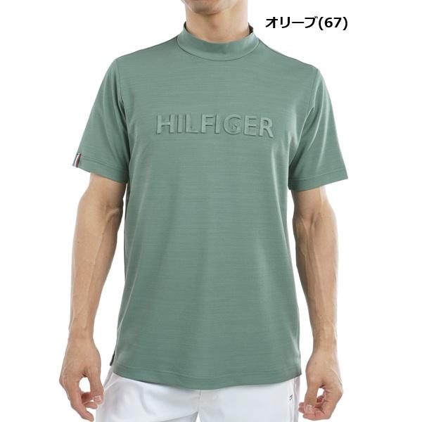 トミーヒルフィガー ゴルフ メンズ エンボスロゴ 半袖モックネックシャツ TOMMY HILFIGER  THMA532 2025年春夏モデル | TOMMY HILFIGER GOLF | 05