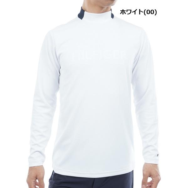 トミーヒルフィガー ゴルフ メンズ エンボス 長袖モックネックシャツ TOMMY HILFIGER  THMA555 2025年秋冬モデル | TOMMY HILFIGER GOLF | 01