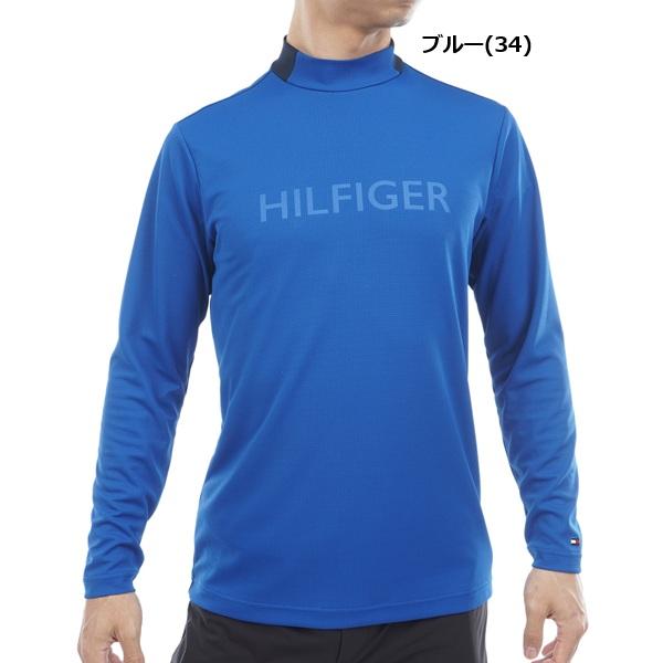トミーヒルフィガー ゴルフ メンズ エンボス 長袖モックネックシャツ TOMMY HILFIGER  THMA555 2025年秋冬モデル | TOMMY HILFIGER GOLF | 04