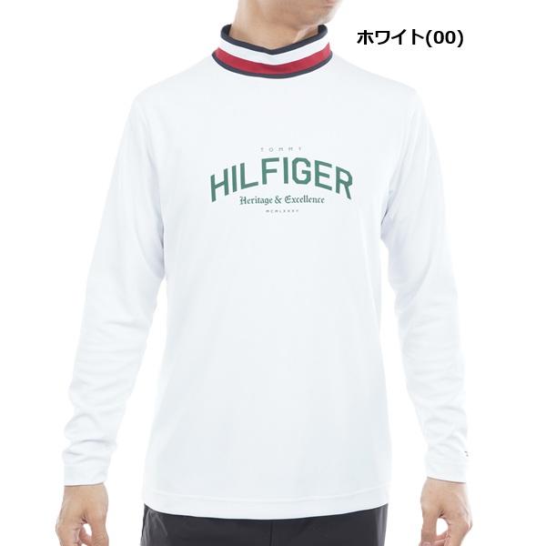 トミーヒルフィガー ゴルフ メンズ シグネチャーリブ 長袖シャツ TOMMY HILFIGER  THMA562 2025年秋冬モデル | TOMMY HILFIGER GOLF | 01