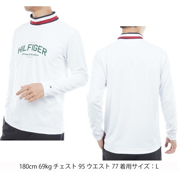 トミーヒルフィガー ゴルフ メンズ シグネチャーリブ 長袖シャツ TOMMY HILFIGER  THMA562 2025年秋冬モデル | TOMMY HILFIGER GOLF | 05