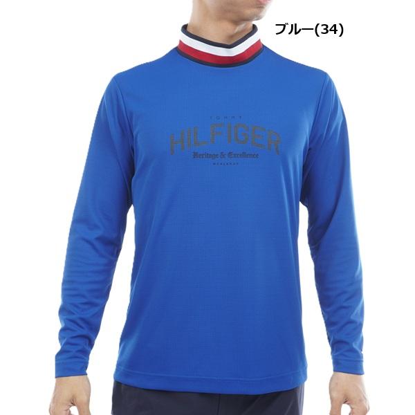 トミーヒルフィガー ゴルフ メンズ シグネチャーリブ 長袖シャツ TOMMY HILFIGER  THMA562 2025年秋冬モデル | TOMMY HILFIGER GOLF | 04