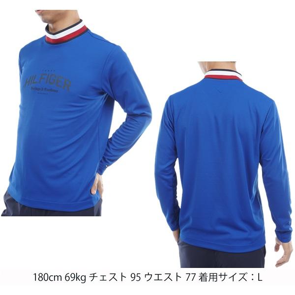 トミーヒルフィガー ゴルフ メンズ シグネチャーリブ 長袖シャツ TOMMY HILFIGER  THMA562 2025年秋冬モデル | TOMMY HILFIGER GOLF | 07