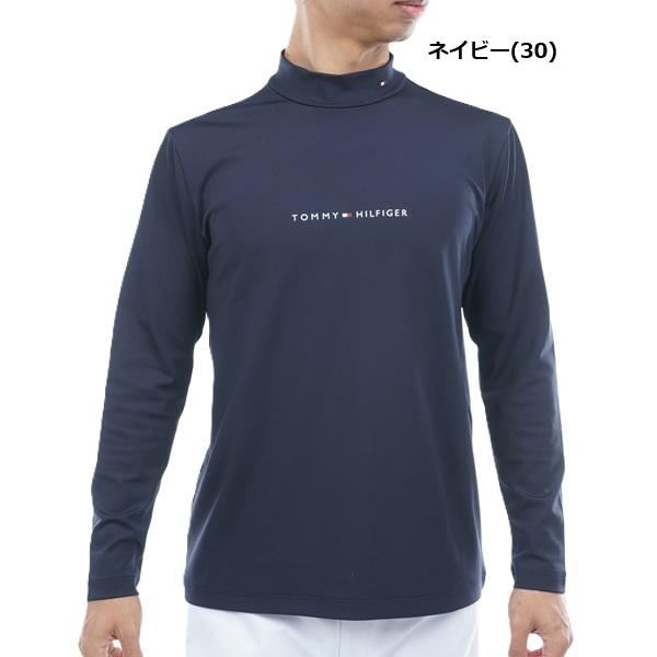 トミーヒルフィガー ゴルフ メンズ ベア天 長袖モックネックシャツ TOMMY HILFIGER  THMA563 2025年秋冬モデル | TOMMY HILFIGER GOLF | 02