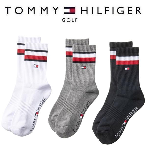 トミーヒルフィガー ゴルフ レディース ミドルソックス シグネチャー TOMMY HILFIGER GOLF THMB4SDL 【メール便配送】 | TOMMY HILFIGER GOLF