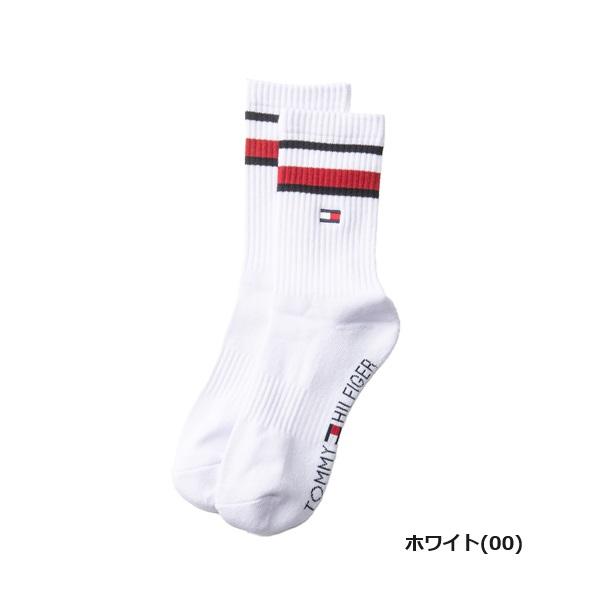 トミーヒルフィガー ゴルフ レディース ミドルソックス シグネチャー TOMMY HILFIGER GOLF THMB4SDL 【メール便配送】 | TOMMY HILFIGER GOLF | 01