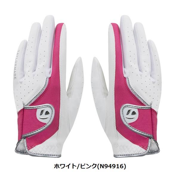 テーラーメイド ゴルフ グローブ グリット エレメント グローブ ペア 女性用 両手用 レディース TaylorMade Golf TJ178 【メール便配送】 | TaylorMade | 02