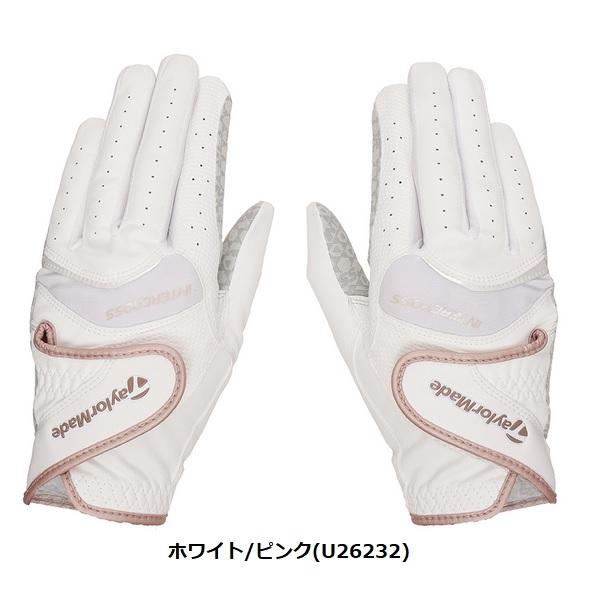 テーラーメイド ゴルフ グローブ ウィメンズ インタークロス 3.0 グローブ ペア 女性用 両手用 レディース TaylorMade Golf UN154 【メール便配送】 | TaylorMade | 02