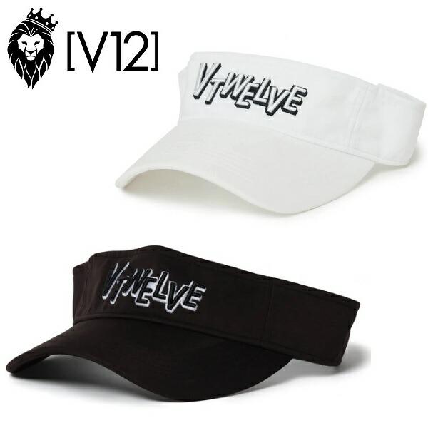 V12 ゴルフ サンバイザー メンズ レディース AMAYIRAKI VISOR V12 DG VISOR V122310-CP03 | V12