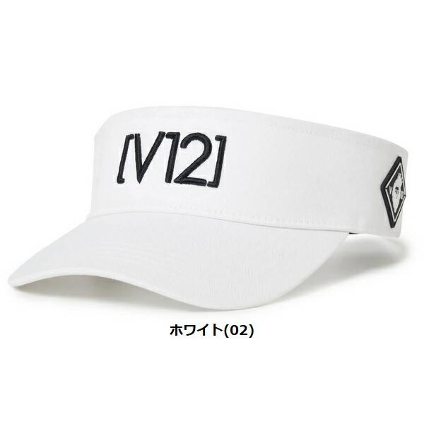 V12イ ゴルフ バイザー メンズ レディース  V12 BSK VISOR  V122220-CP11 | V12 | 01
