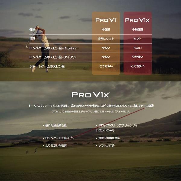 タイトリスト ゴルフボール プロ V1 X 1ダース 12個入り 新品 日本正規品 Titleist Pro V1 X 2025年発売 | Titleist | 04