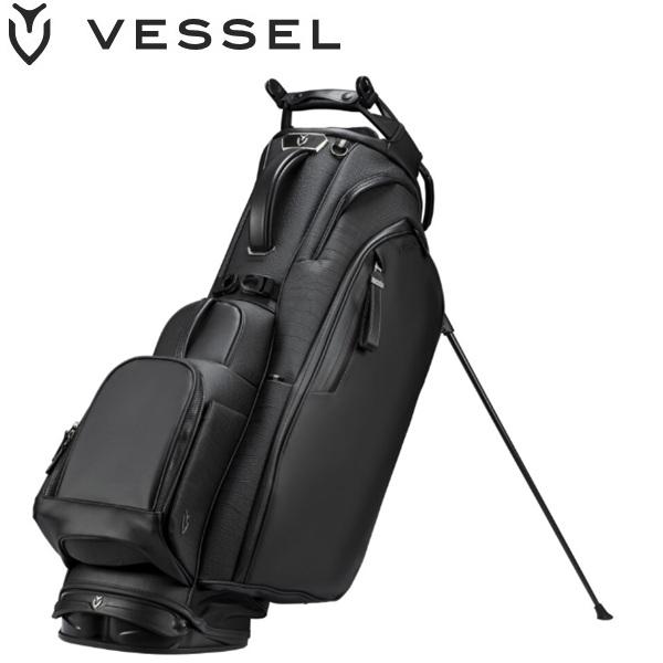 ベゼル ゴルフ スタンド キャディバッグ プロ スタンドバッグ Player 5.0 Pro Stand Bag Croc Black VESSEL | VESSEL（スポーツ）