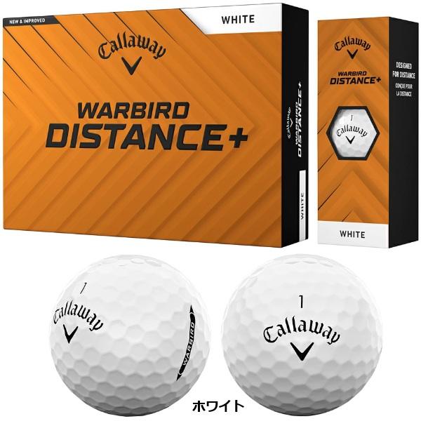 キャロウェイ ゴルフボール ウォーバード ディスタンスプラス WARBIRD DISTANCE+ 1ダース 12個入り 新品 日本正規品 2025年発売 | Callaway | 01