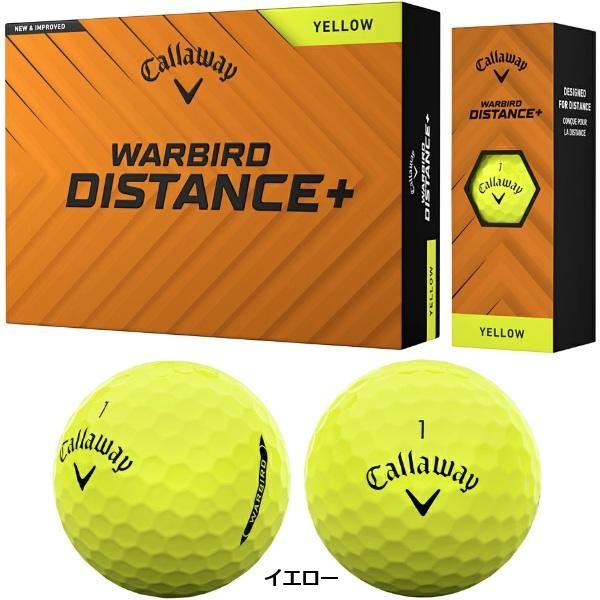 キャロウェイ ゴルフボール ウォーバード ディスタンスプラス WARBIRD DISTANCE+ 1ダース 12個入り 新品 日本正規品 2025年発売 | Callaway | 02
