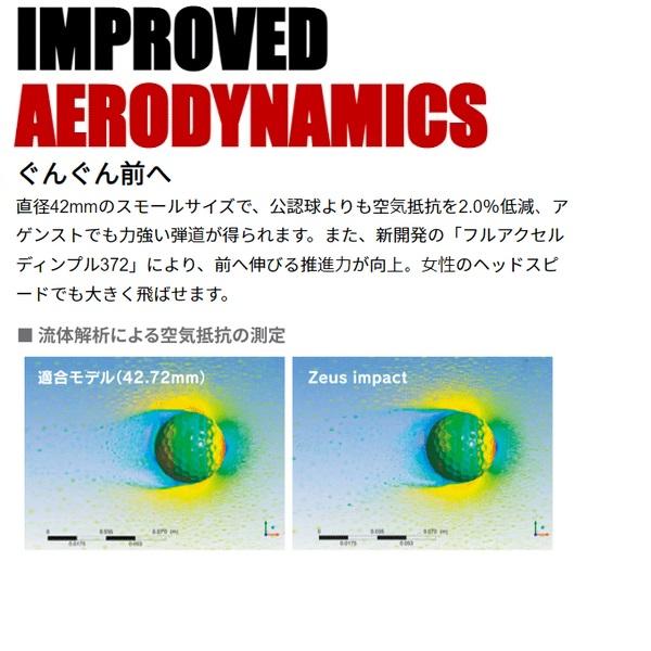 キャスコ ゴルフボール ゼウスインパクト ジョシスリー １ダース 12個入り 新品 Zeusimpact 女子3 【非公認球】 2023年発売 | kasco | 08