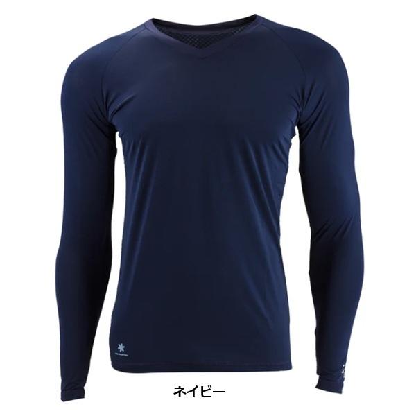 イオンスポーツ ゼロフィット アイスメッシュ 冷感アンダーウエア Vネック ロングスリーブ 夏用 男女兼用 ZEROFIT ICE MESH | EON SPORTS | 11