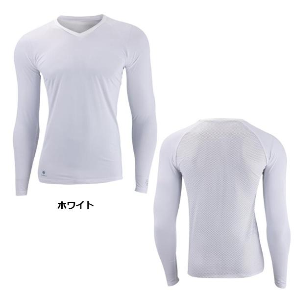 イオンスポーツ ゼロフィット アイスメッシュ 冷感アンダーウエア Vネック ロングスリーブ 夏用 男女兼用 ZEROFIT ICE MESH | EON SPORTS | 01