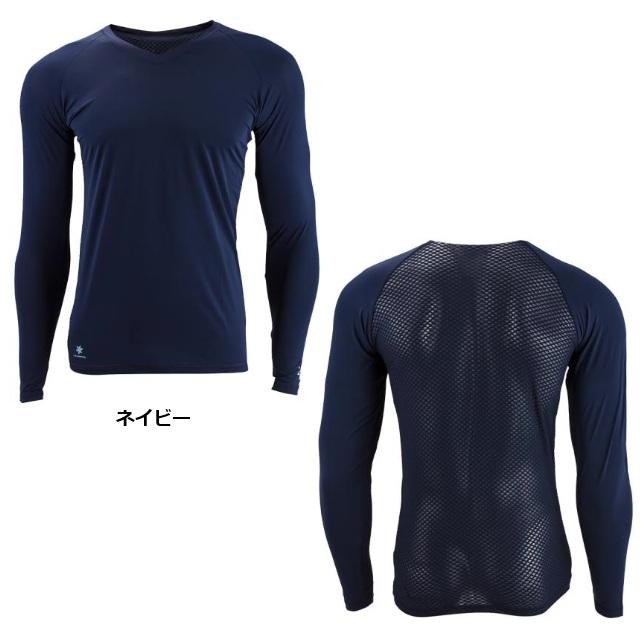 イオンスポーツ ゼロフィット アイスメッシュ 冷感アンダーウエア Vネック ロングスリーブ 夏用 男女兼用 ZEROFIT ICE MESH | EON SPORTS | 02
